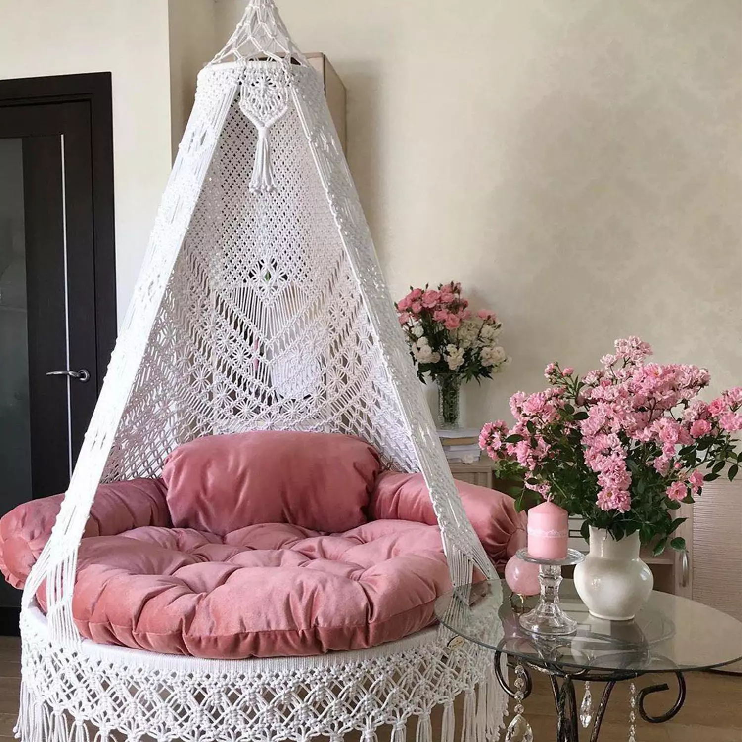 Macrame swing discount