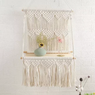 Most Beautiful Handmade Macrame Wall Hanging Shelf Planter